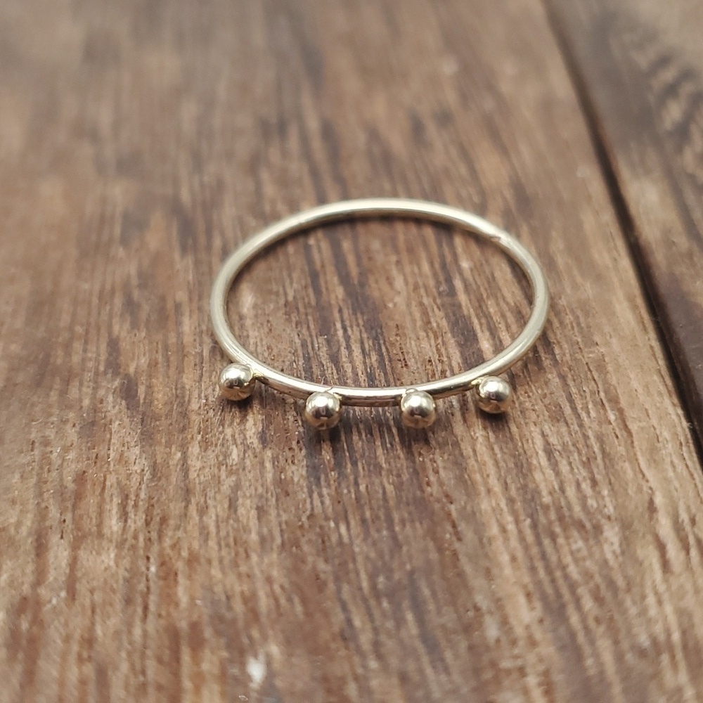 Size 8 R568 simplistic tribal‎ ring